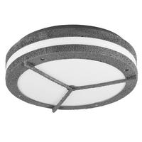LED AUSSENDECKENLEUCHTE MURRAY Betonoptik Grau - Grau, Kunststoff (30/9/30cm)