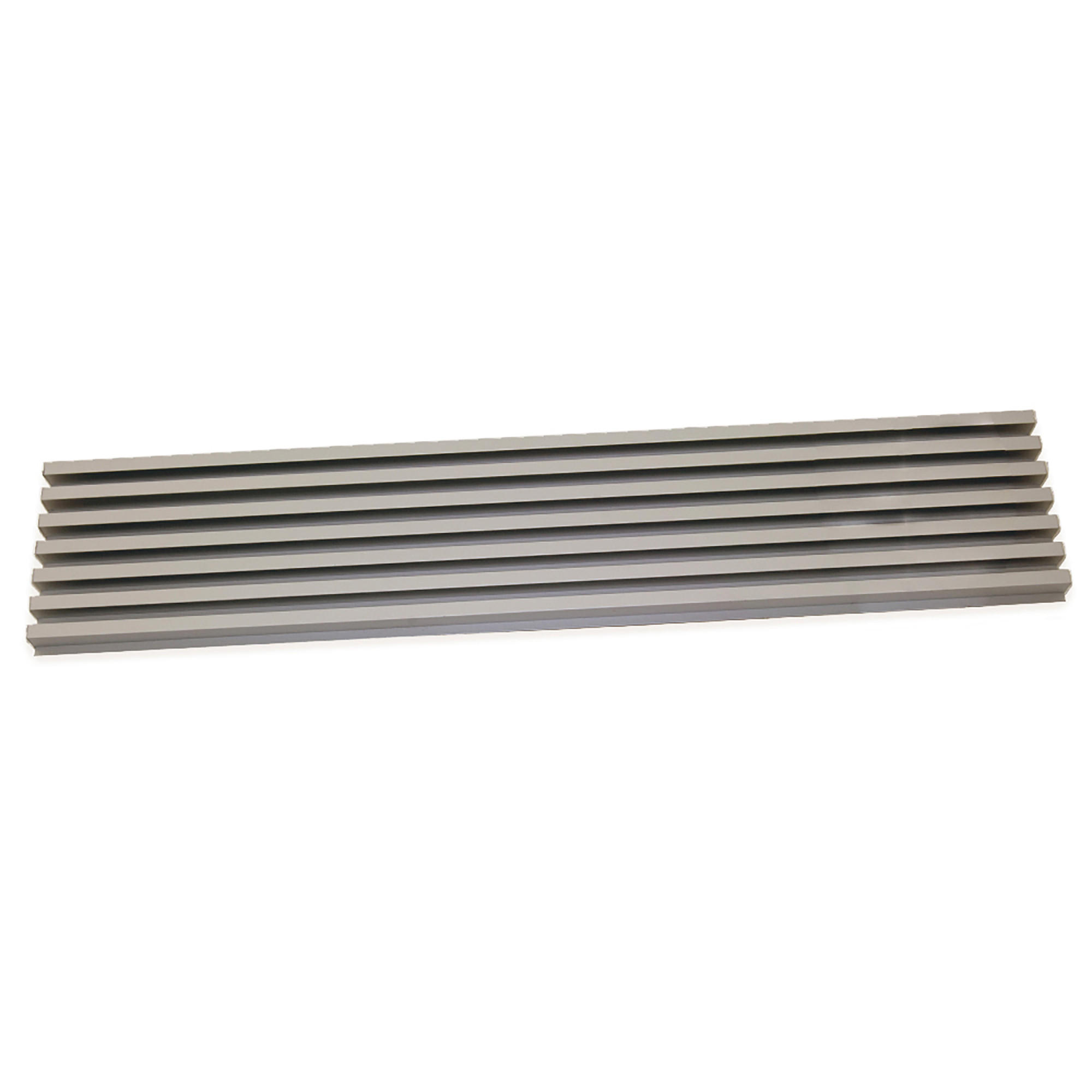 LÜFTUNGSGITTER für Backofen, Modul 600mm, Kunststoff und Aluminium, Edelstahl eloxiert - Edelstahlfarben, Kunststoff (1/12/59.8cm) - EMUCA