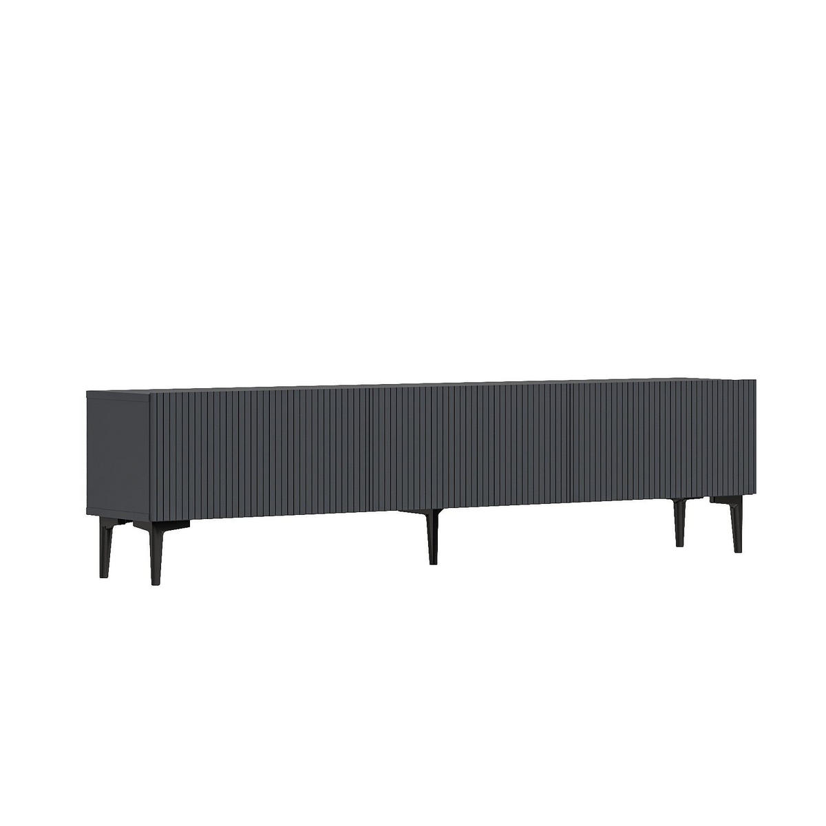 TV-MÖBEL Oscar Anthrazit - Anthrazit, Holz (180/45/31.4cm) - Habitat Garten