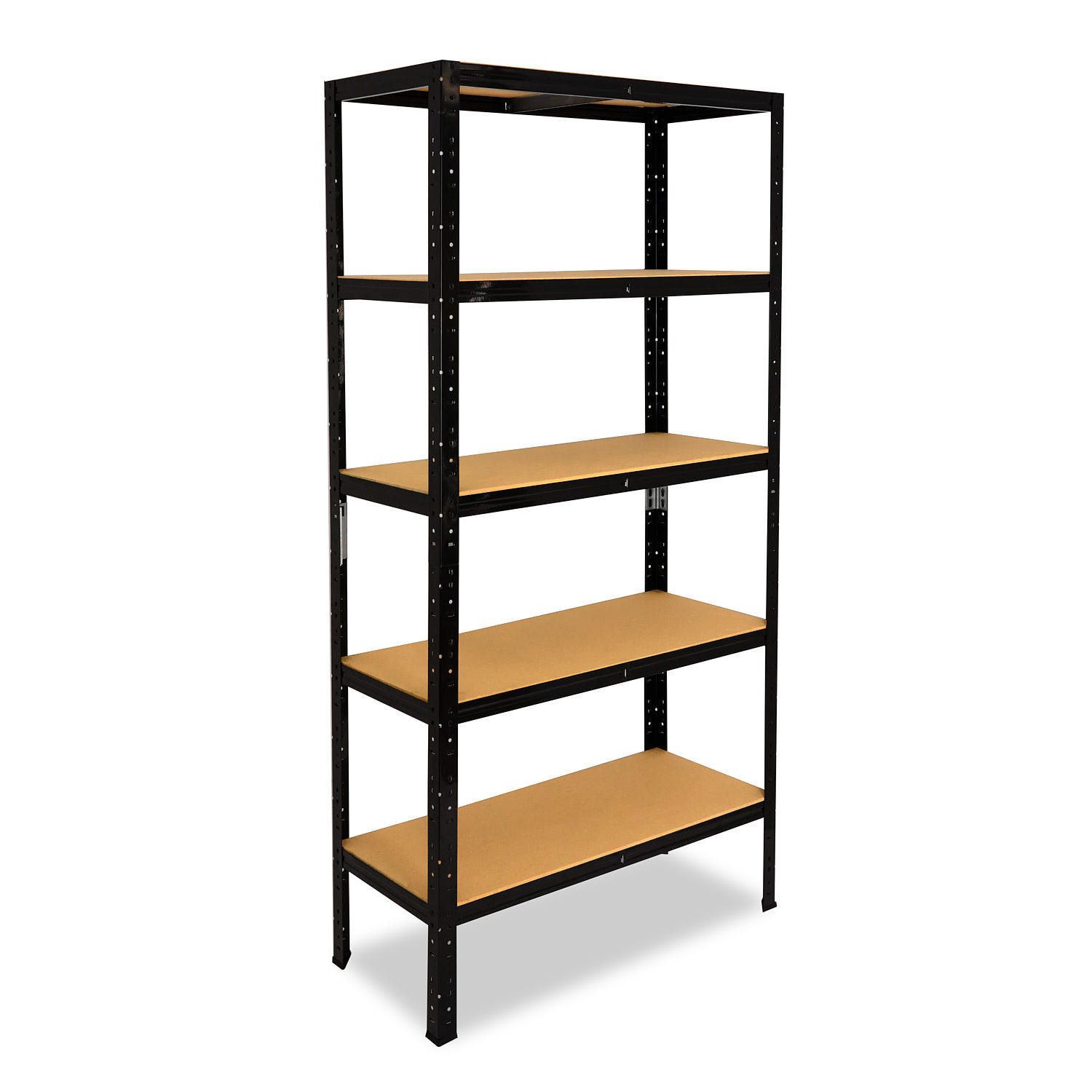 shelfplaza Schwerlastregal Schwarz 60x180x23 cm