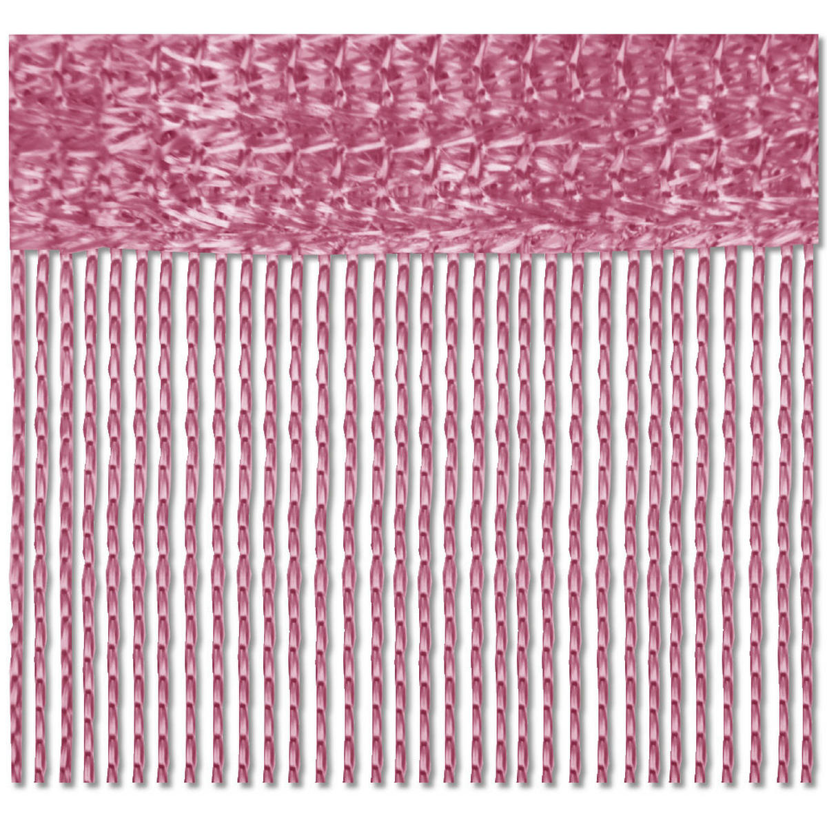FADENVORHANG 90 cm x 240 cm Fadengardine (Rose) Ideal als Insektenschutz oder Raumteiler - Altrosa, Textil (90/240cm) - Bestlivings