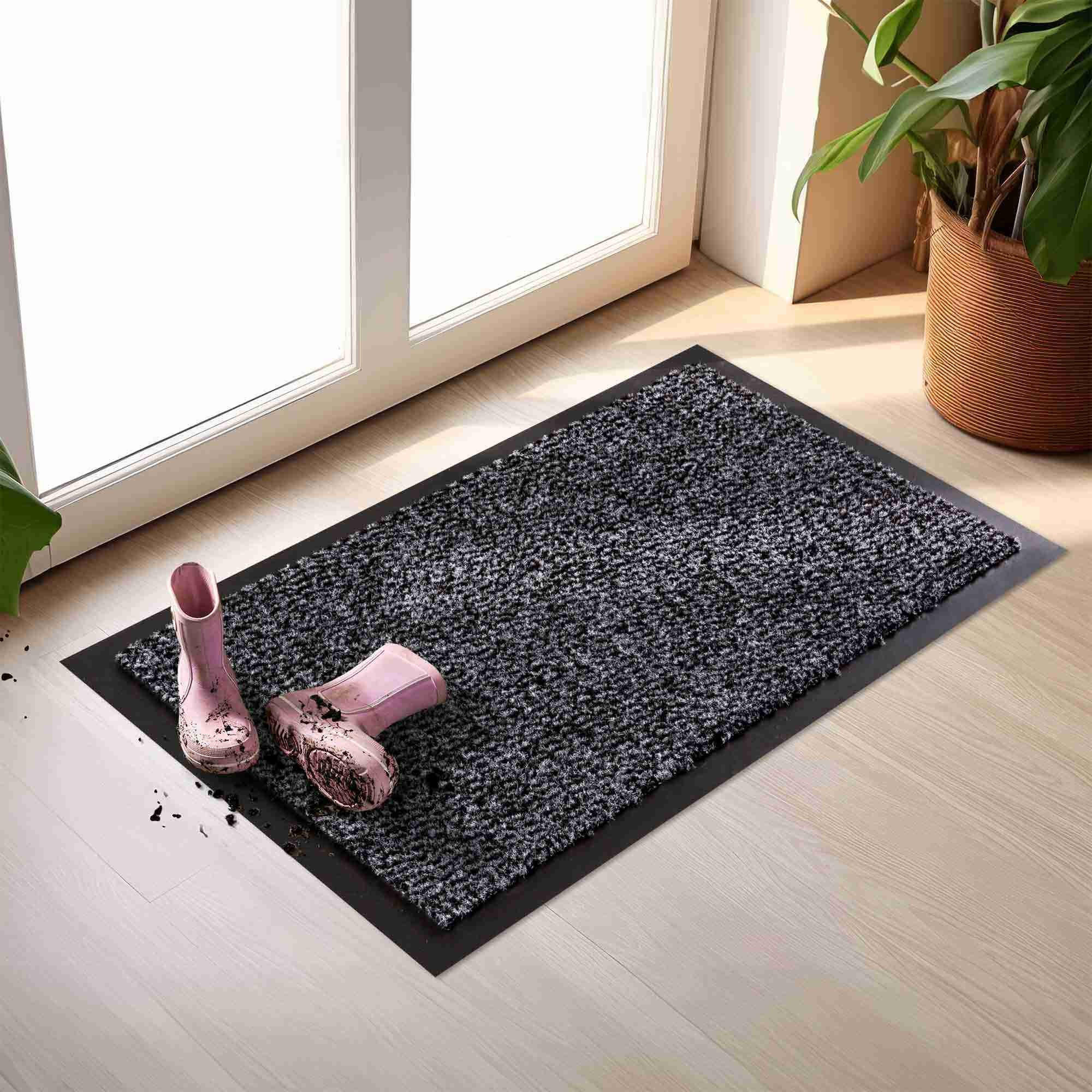 SCHMUTZFANGMATTE INNEN ACHAT - Anthrazit, Textil (60/80cm) - Astra