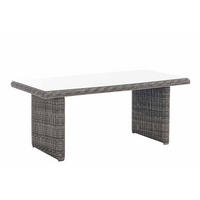 GARTENTISCH Fonda grau-meliert - Grau, Kunststoff (75/180/90cm) - TPFGarden