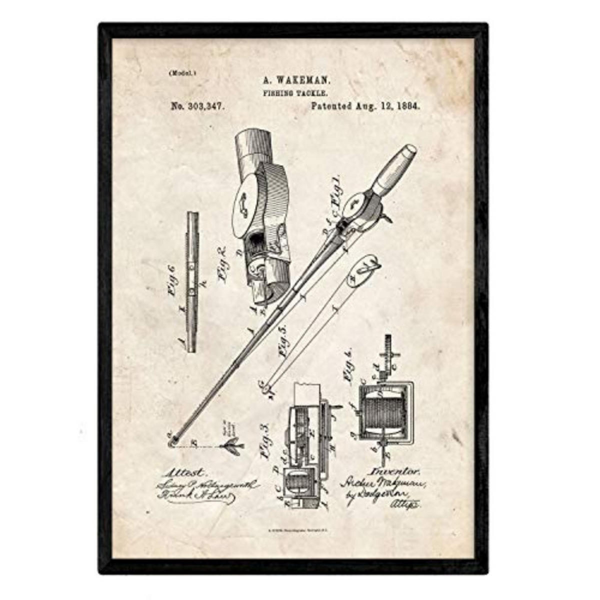 POSTER Rod Patent A3 Rahmenlos - Klar, Papier (29.7/5/42cm) - Nacnic