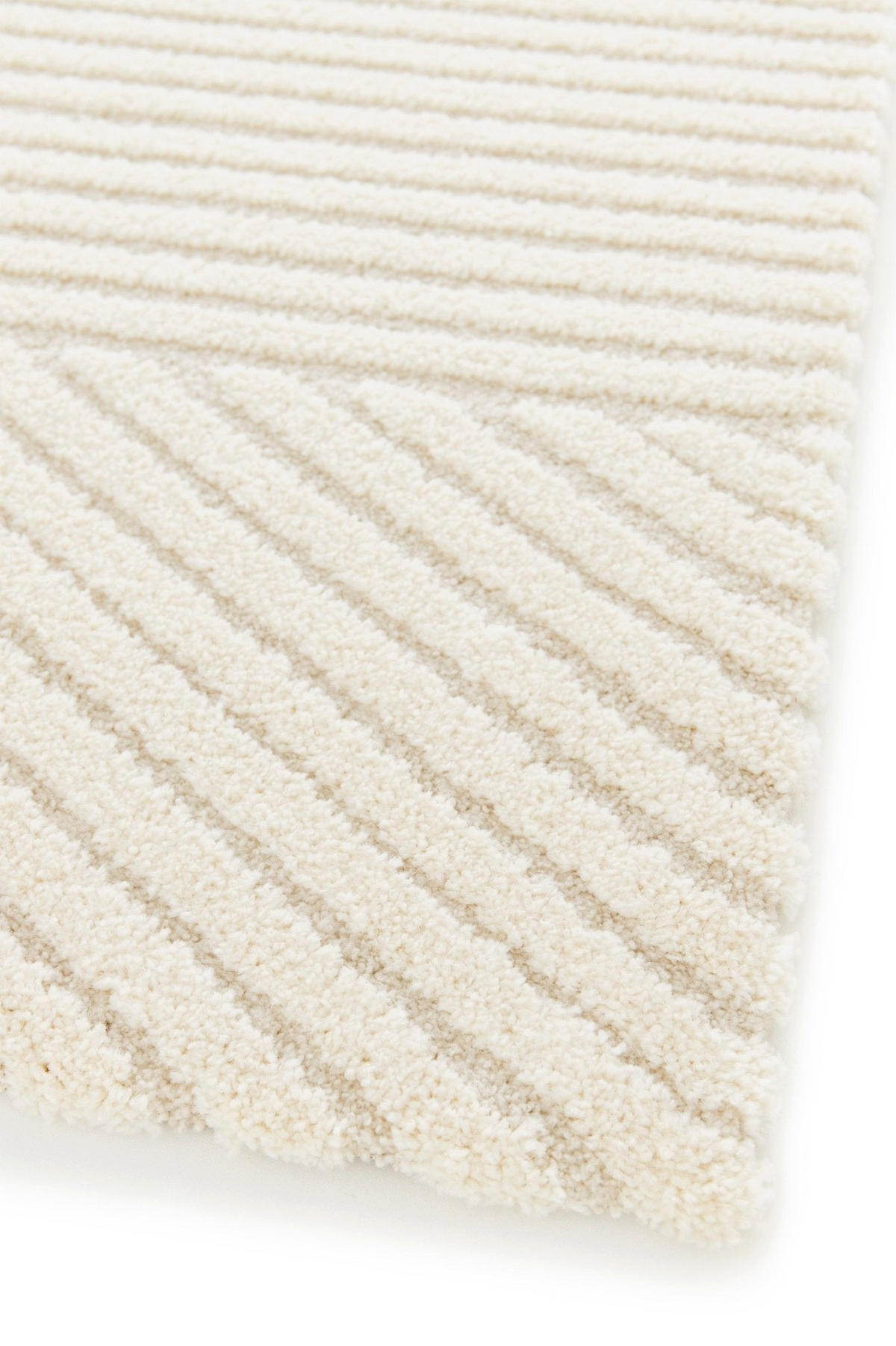 TEPPICH Design Relief-Effekt beige - Beige, Textil (160/230cm) - AFK Living