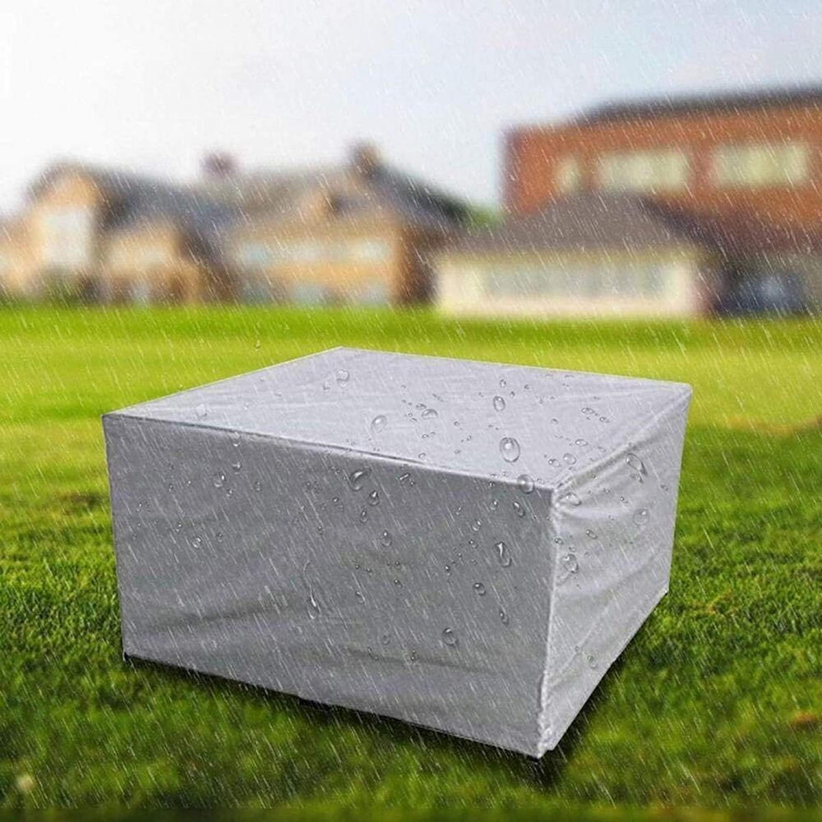 GARTENMÖBELABDECKUNG, 210D Oxford-Gewebe, Silber, 120 x 60 x 106 cm - Silberfarben, Textil (60/106/120cm) - Weltevree