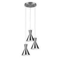 HÄNGELEUCHTE Metall Silber nickelmatt - Silberfarben, Metall (41/41/150cm)