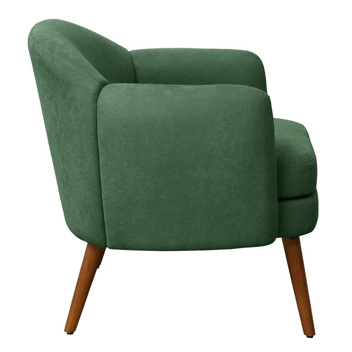 LOUNGESESSEL JOHAN Dunkelgrün - Dunkelgrün, Textil (60/79/68cm) - SVITA