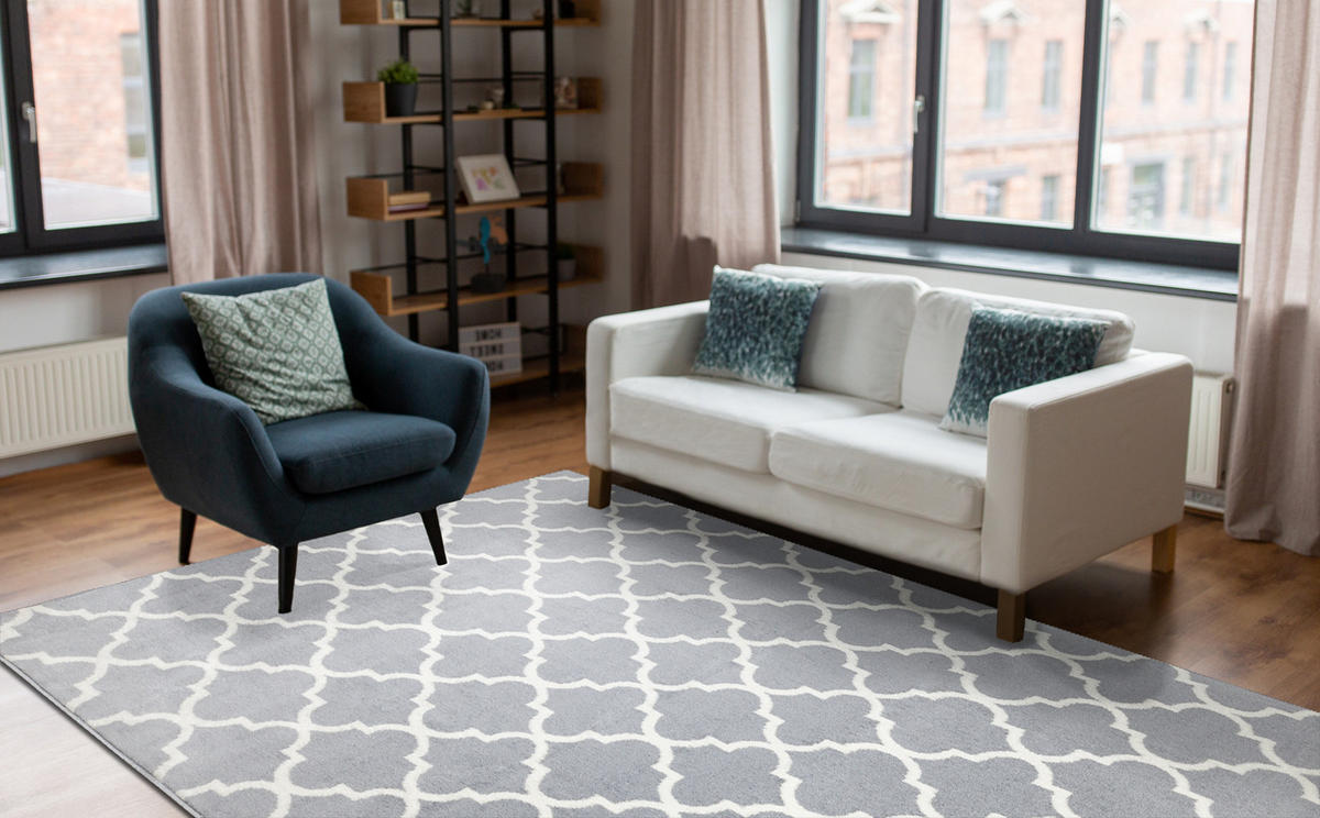TEPPICH MORAD 120/170 cm - Grau, Textil (120/170cm) - rugsX
