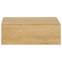 HÄNGENDER NACHTTISCH ANNE Wildeiche - Wildeiche, Holzwerkstoff (42/14/30cm) - CARO-Möbel
