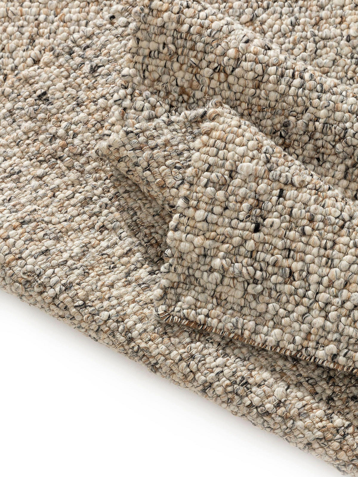 WOLLTEPPICH Patch Multicolor 120x170 cm - Multicolor, Textil (120/170cm) - benuta Pure