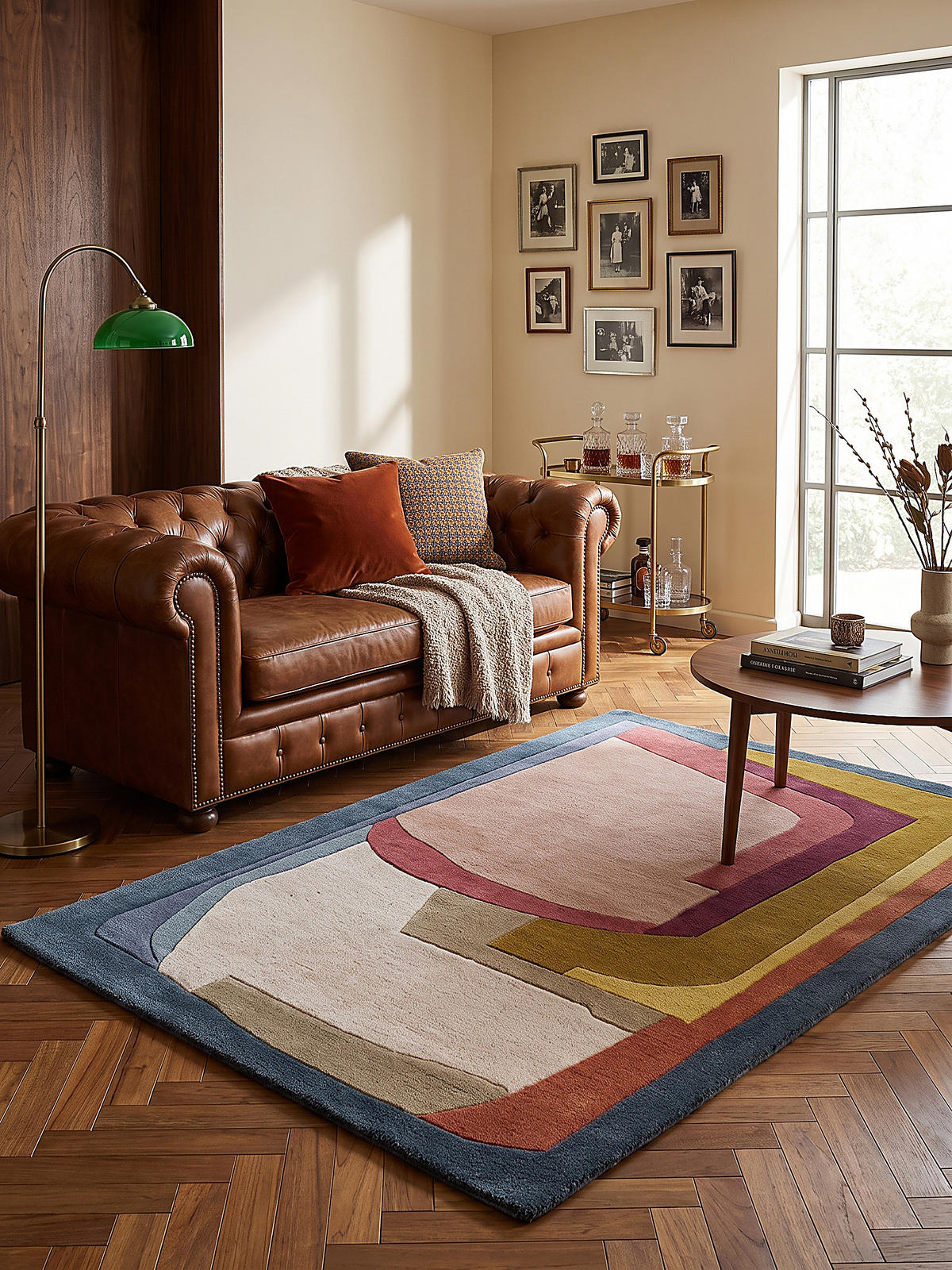 WOLLTEPPICH handgetuftet DIBBIN, Farbblöcke, Multi, 160 x 230 cm - Multicolor, Textil (160/230cm) - KADIMA DESIGN