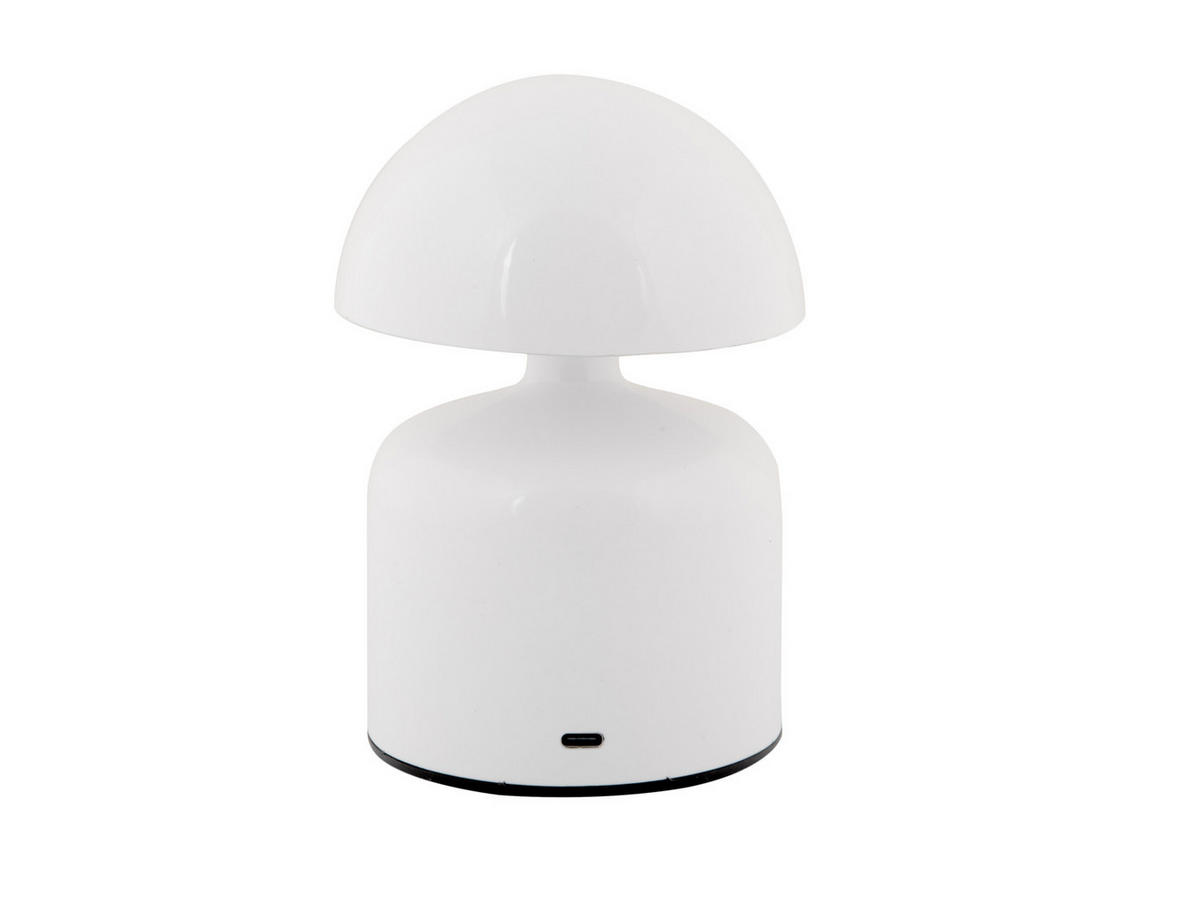 TISCHLAMPE Impetu LED 10/10/14 cm - Weiß, Metall (10/10/14cm) - Leitmotiv