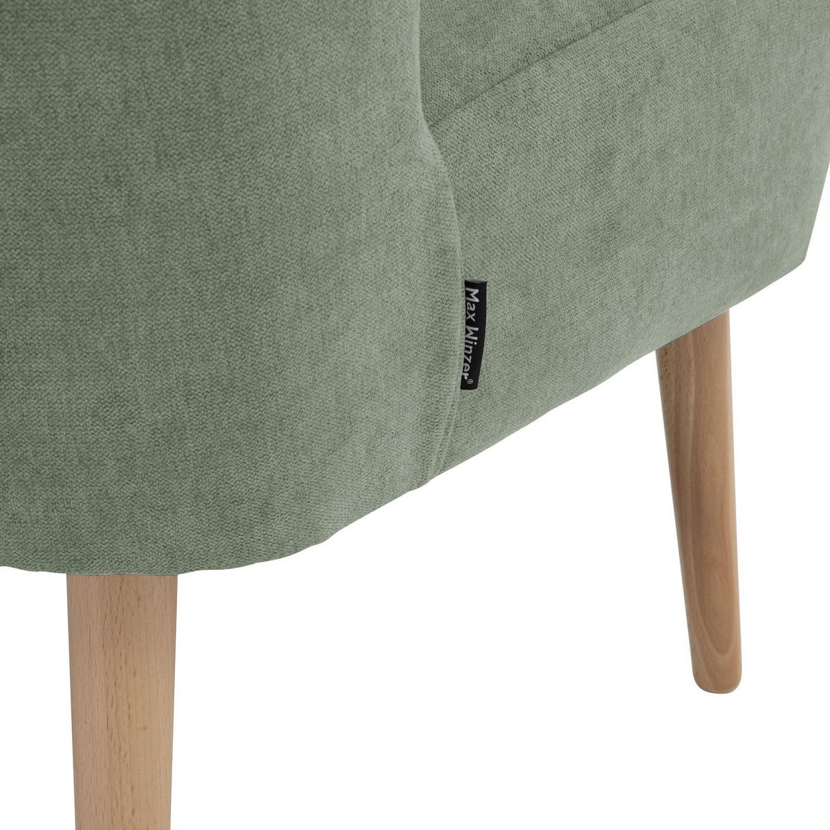 SESSEL Kamle Bezug Flachgewebe Buche natur / hellgrün - Grün, Kunststoff (68/78/58cm) - 58aufmkessel