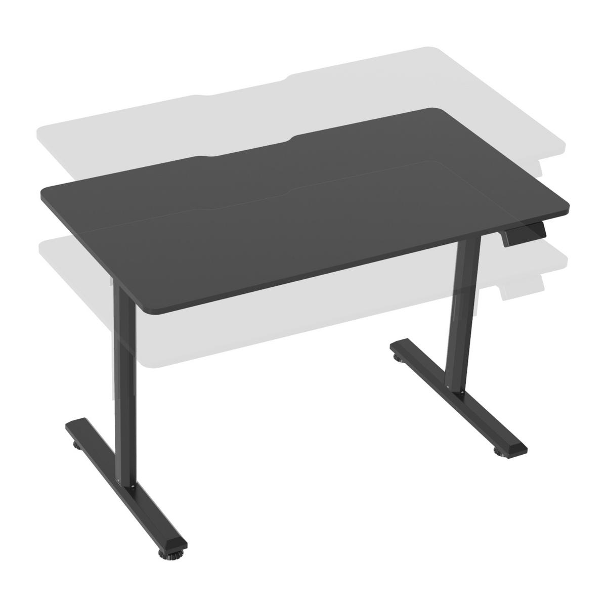 COMPUTERTISCH Hayward - Weiß, Holzwerkstoff/Metall (60/140/117cm) - pro.tec
