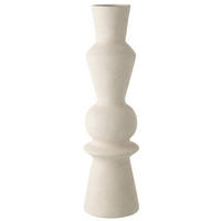 VASE BONNY Weiß - Weiß, Keramik (72cm) - J-Line