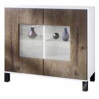 KOMMODE Grömitz Eiche Ribbeck - Alteiche, Holzwerkstoff (92.5/84.5/35cm) - Vladon