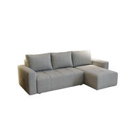 ECKSOFA Noha In Now Or Never - Grau, Holzwerkstoff/Textil (231/142cm) - Fun Möbel