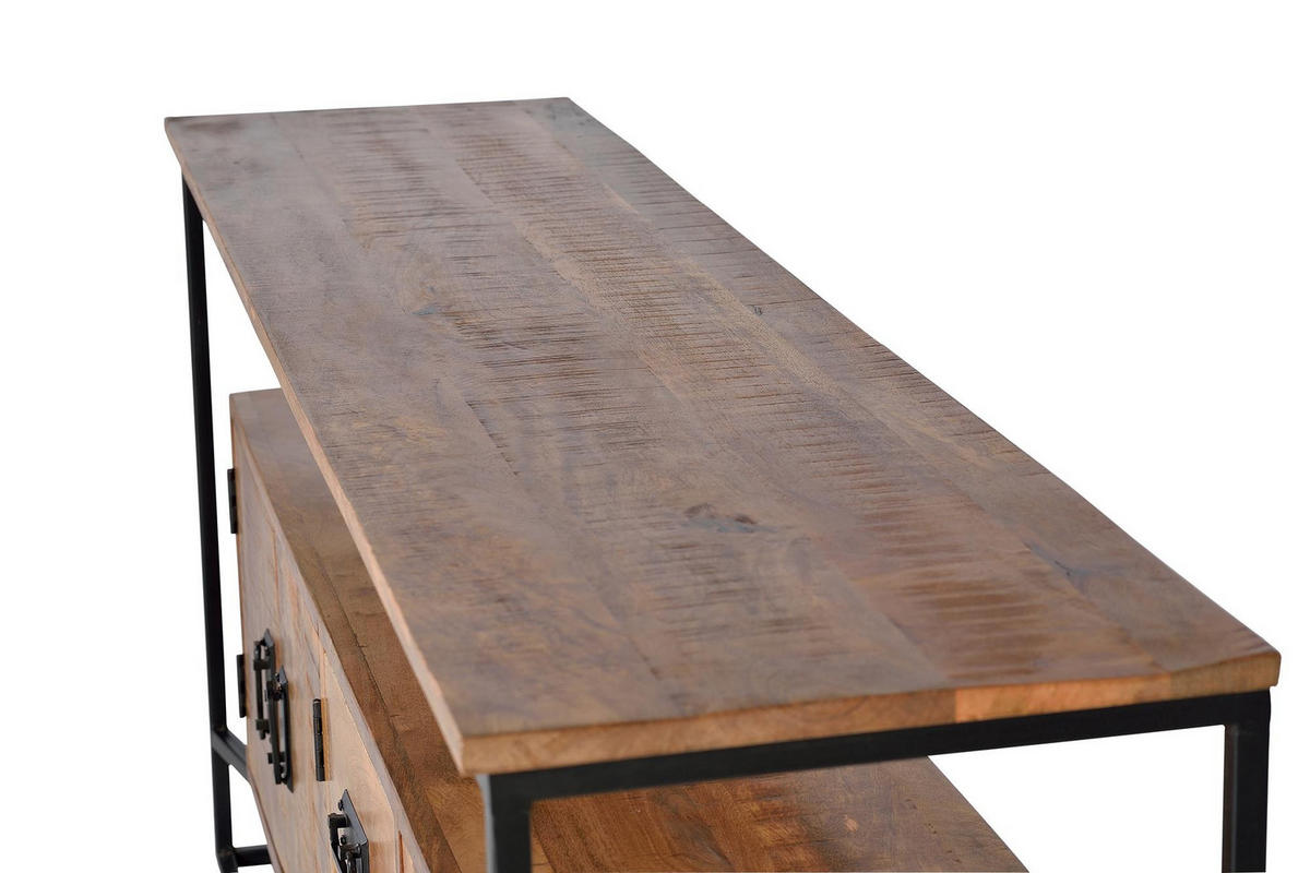 SIDEBOARD aus Mangoholz - Braun, Holz (40/80/180cm) - Giner y Colomer