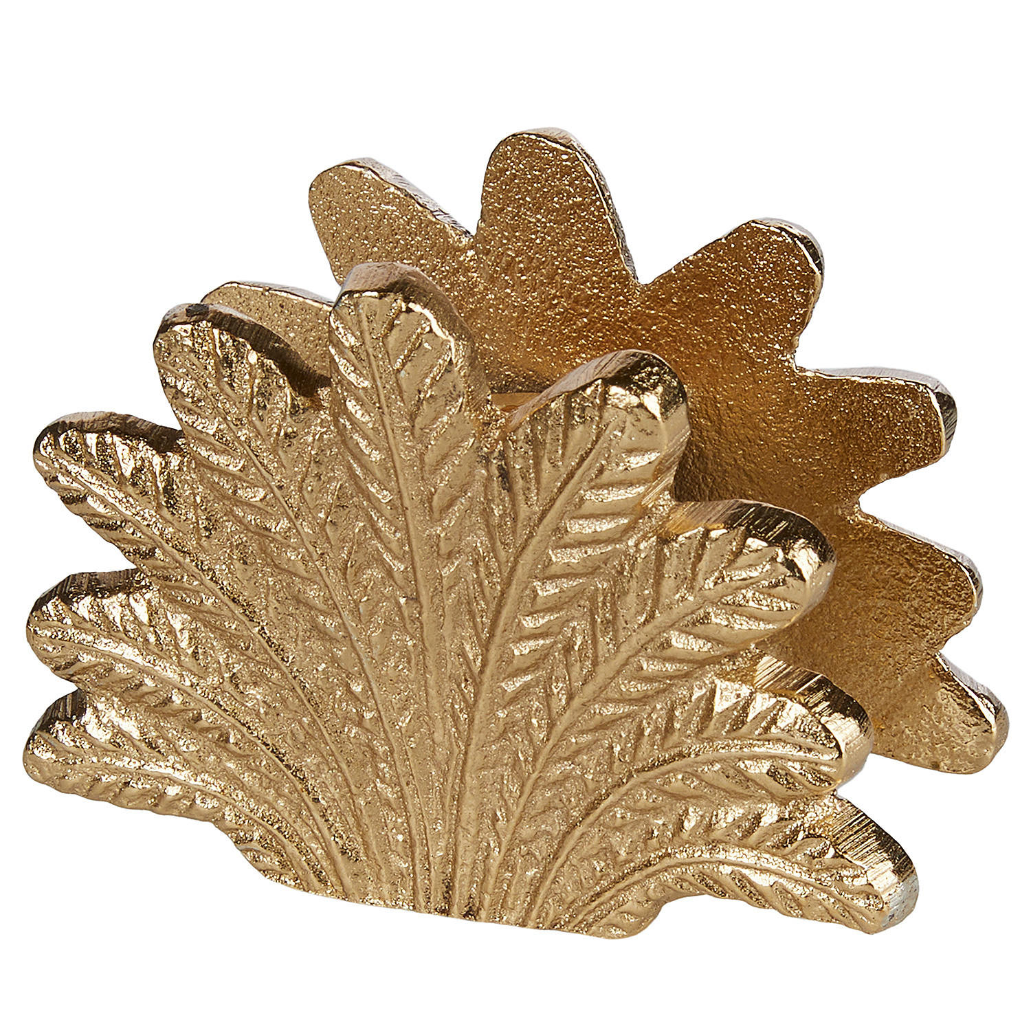 KERZENHALTER Golden Nature - Goldfarben, Metall (4/6/8cm) - BUTLERS