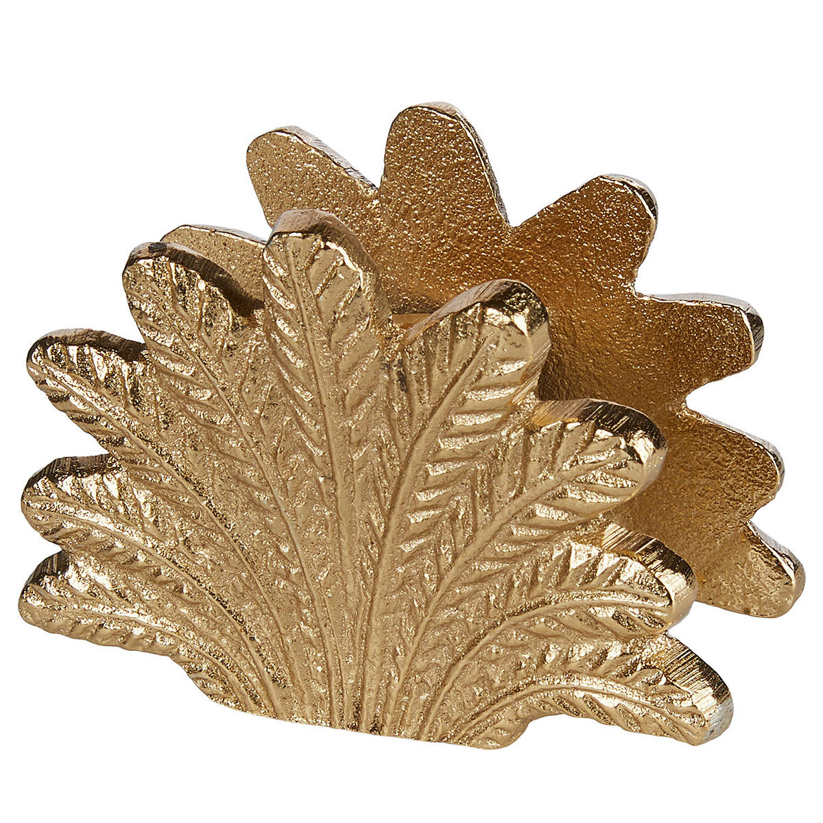 KERZENHALTER Golden Nature - Goldfarben, Metall (4/6/8cm) - BUTLERS