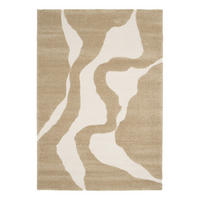 TEPPICH sehr weich mit Relief-Effekt bruin - Braun, Textil (200/290cm) - AFK Living