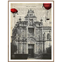 POSTER Vintage Von Jerez. A4 Rahmenlos - Klar, Papier (29.7/5/21cm) - Nacnic