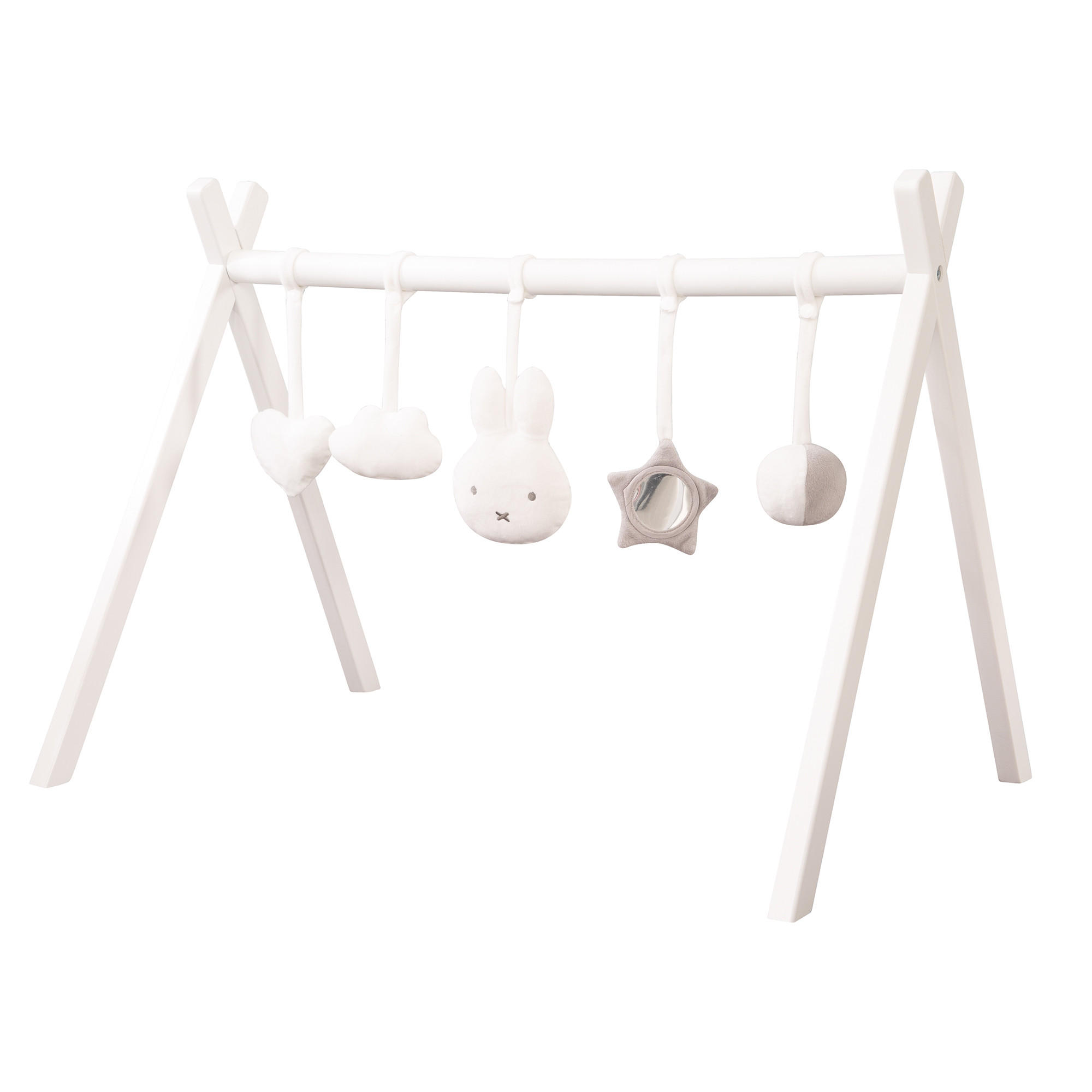 ANHÄNGERSET für Spieltrapez Miffy - Weiß, Textil (24/2.3/22cm) - Roba