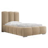 POLSTERBETT Wizko 90 - Chromfarben/Beige, Holz/Metall (90/200cm) - MIRJAN24
