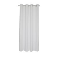 VERDUNKELUNGSVORHANG Ösen 140/145 cm Weiß - Weiß, Textil (140/145cm) - TiborTex
