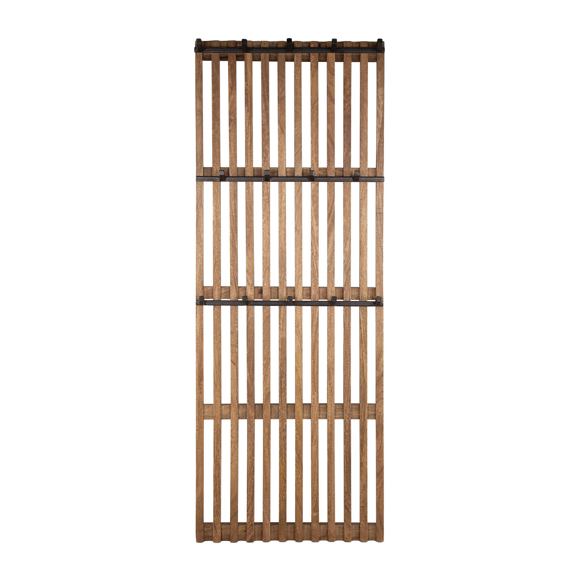 WANDGARDEROBE Tweak Braun 10/60/ 161 cm - Braun, Holz (60/161/10cm) - Hoyz Collection