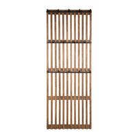 WANDGARDEROBE Tweak Braun 10/60/ 161 cm - Braun, Holz (60/161/10cm) - Hoyz Collection