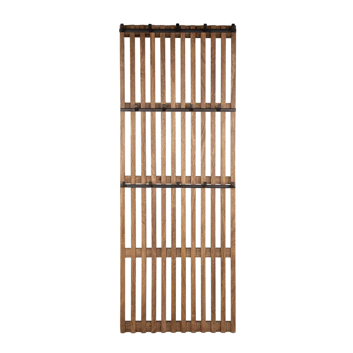WANDGARDEROBE Tweak Braun 10/60/ 161 cm - Braun, Holz (60/161/10cm) - Hoyz Collection