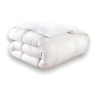 BETTDECKE - 2 Personen - stoff - weiß Baffin - Weiß, Textil (240/220cm) - Dodo
