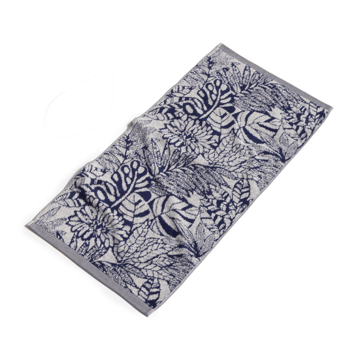 HANDTUCH BROOKLYN - Naturfarben/Dunkelblau, Textil (50/100cm) - MÖVE