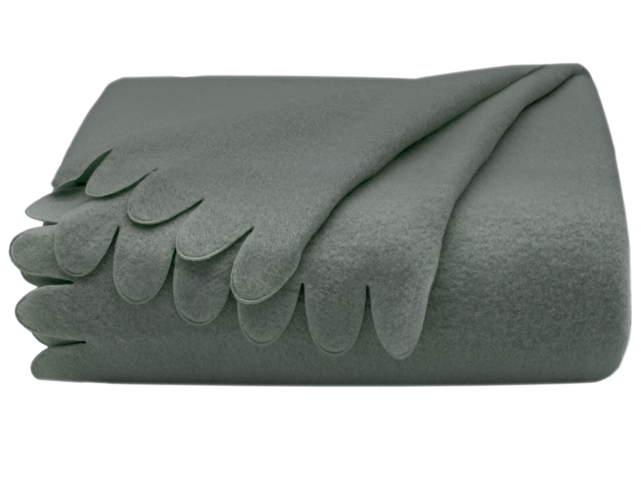 KUSCHELDECKE, 130x170 cm, 100% Polyester, Grau - Anthrazit, Textil (130/170cm) - Zollner