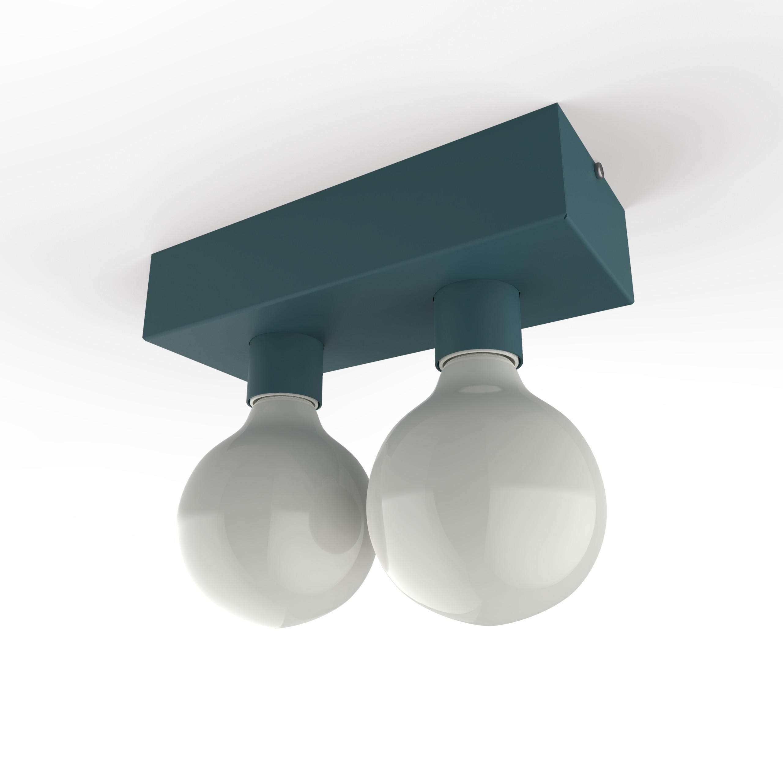 DECKENLEUCHTE - Blau, Metall (10/20/7.5cm) - Lumicom