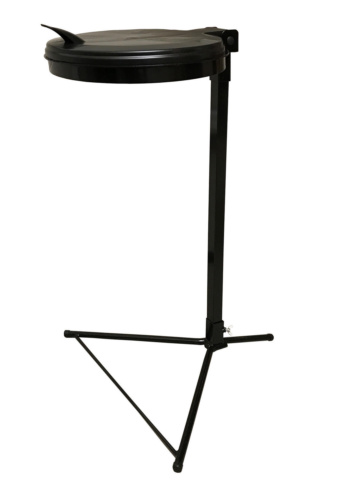 MÜLLSACKSTÄNDER inkl. 15 Müllbeuteln - Schwarz, Metall (38/90/38cm) - QUICK STAR