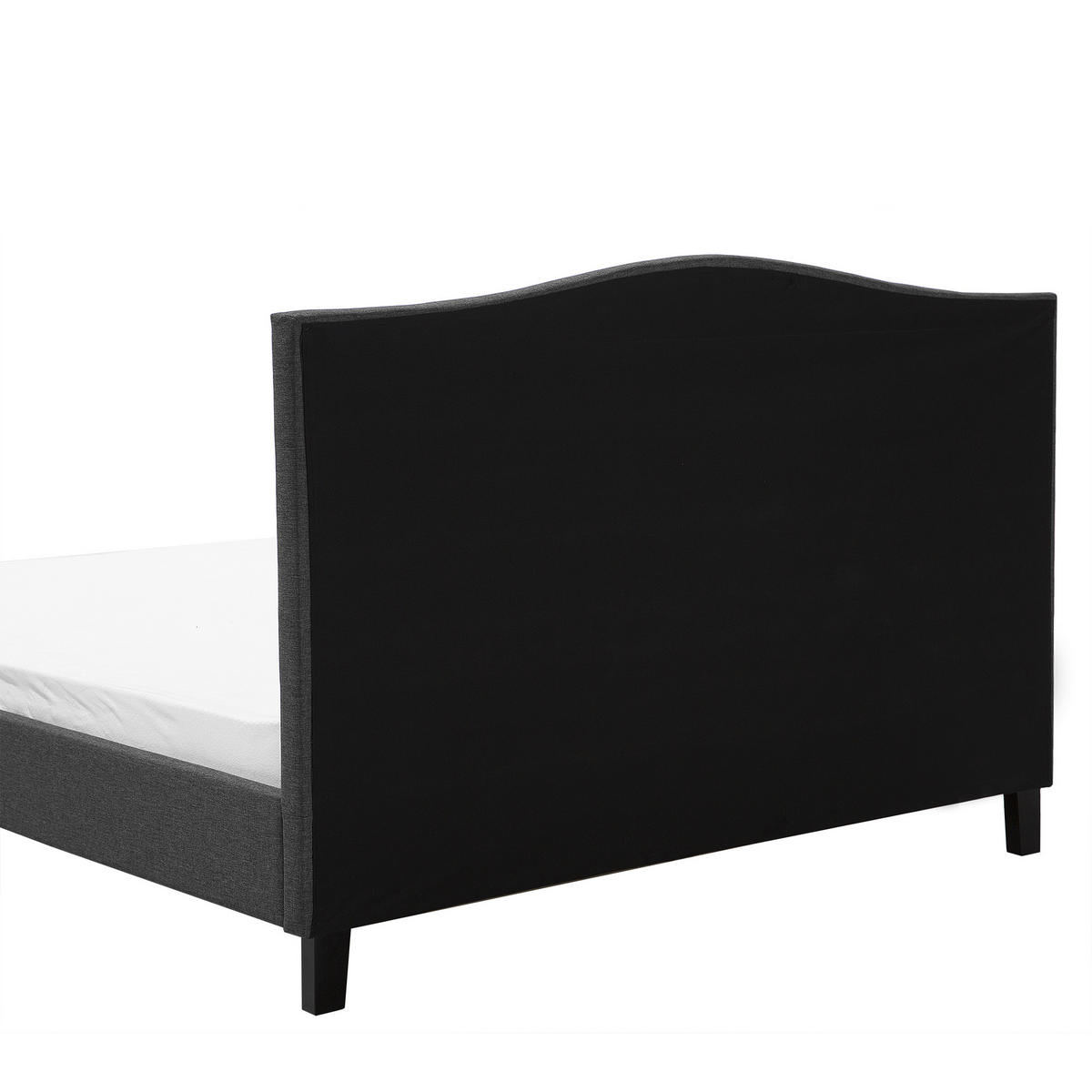 POLSTERBETT 180/200cm Dunkelgrau Montpellier - Dunkelgrau, Textil (180/200cm) - Beliani