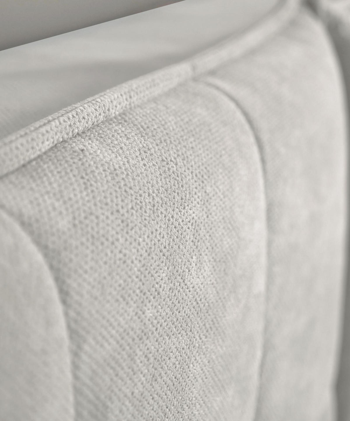 POLSTERBETT Belleo Graubeige 160x200 cm - Taupe/Schwarz, Textil/Metall (160/200cm) - Selsey