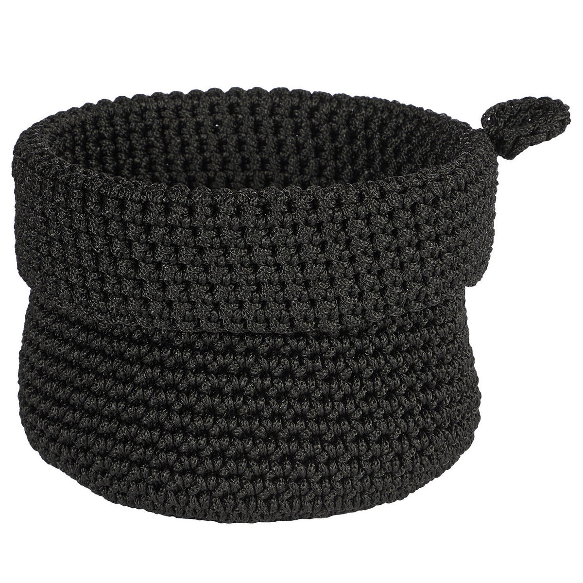 AUFBEWAHRUNGSKORB (2-tlg.) Store It - Schwarz, Kunststoff (21/21/19cm) - Butlers