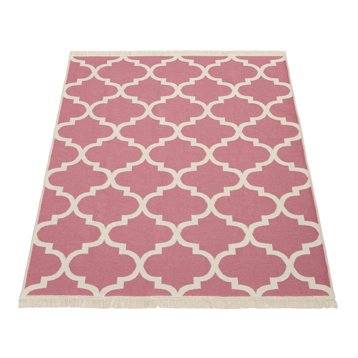 KURZFLORTEPPICH 120/160 cm Skandi 147 - Pink, Textil (120/160cm) - Paco Home