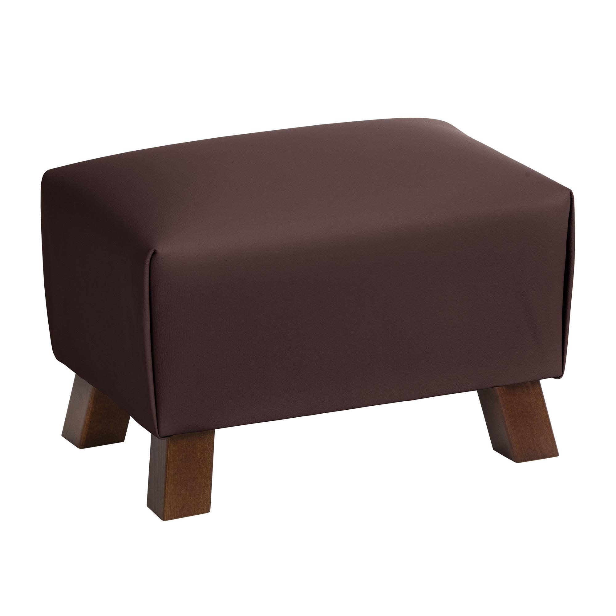 58aufmkessel Polsterhocker Bordeaux 28x28x40 cm