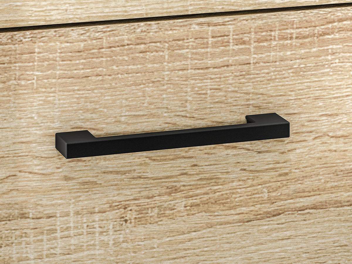SCHUHSCHRANK Caro Sonoma Eiche hell 60 / 34 / 126cm - Braun/Sonoma Eiche, Holz/Holzwerkstoff (60/126/34cm) - Feldmann-Wohnen