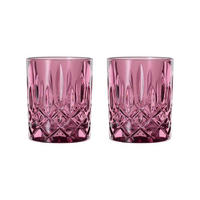 WHISKYBECHER Noblesse Vintage Berry 295 ml 2er Set - Violett, Glas (0.295L) - Nachtmann