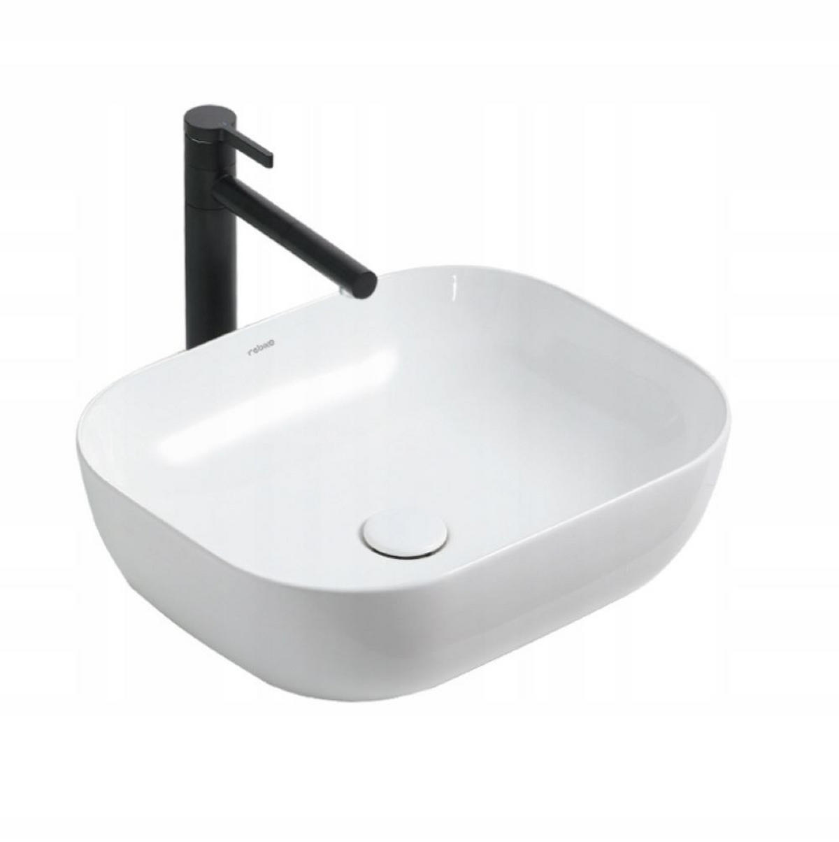 WASCHBECKEN, weiß 41/31/14 cm - Weiß, Keramik (41/14/31cm) - Rebiko