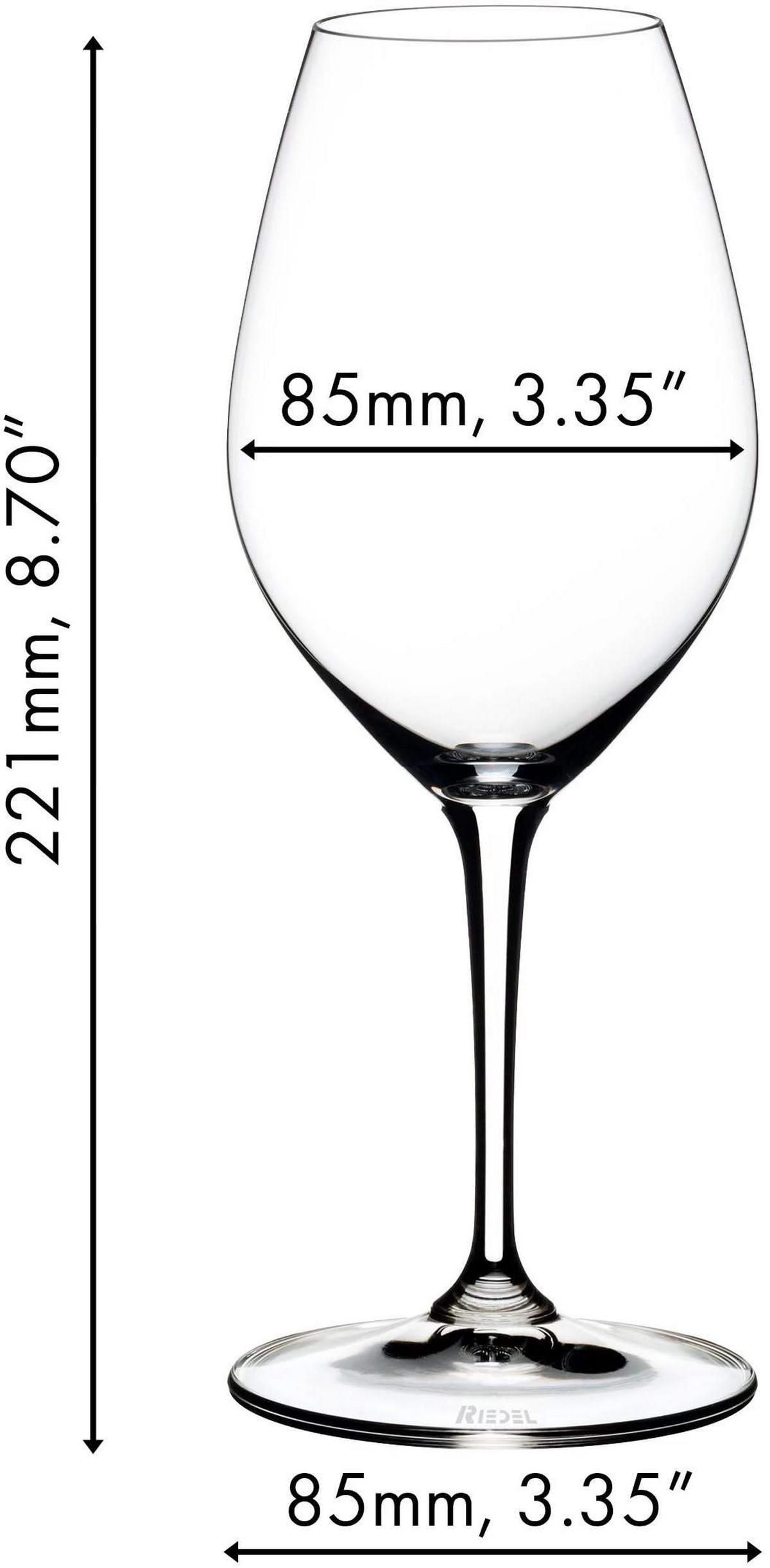 CHAMPAGNERGLAS Wine Friendly, 4er Set, Kristallglas - Transparent, Glas (0.4L) - Riedel