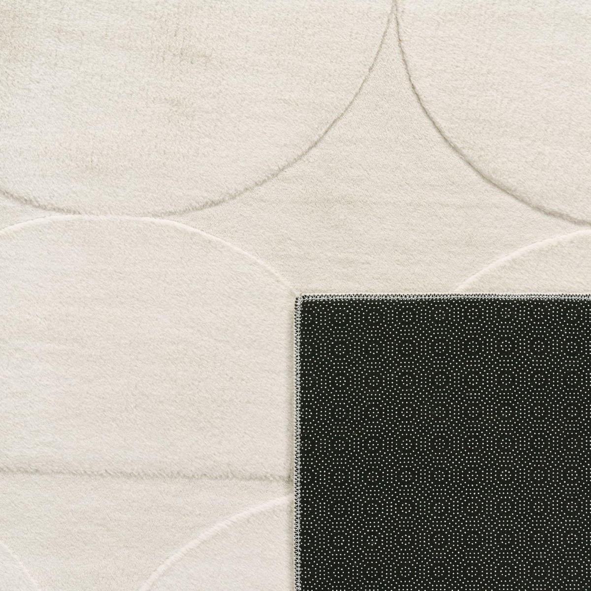 KURZFLORTEPPICH 80/150 LELYSTAD 526 - Creme, Kunststoff (80/150cm) - Paco Home