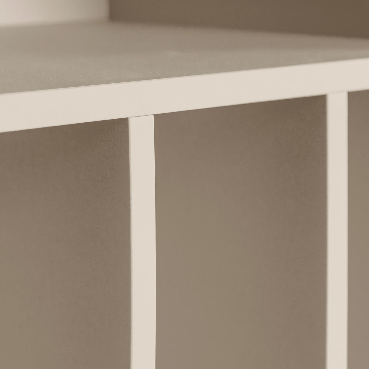 SCHRANK für Schallplatten taupe BOWIE - Taupe, Holzwerkstoff (40/63/70cm) - RNT By Really Nice Things