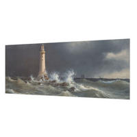 FOTOTAPETE 250x104 cm - Seestürme - Grau, Textil (250/104cm) - Wallfluent